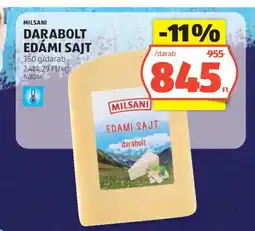 ALDI Milsani darabolt edámi sajt ajánlat