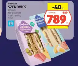 ALDI Daylicious szendvics ajánlat
