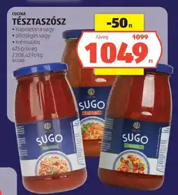 ALDI Cucina tésztaszósz ajánlat