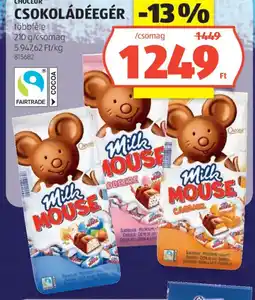 ALDI Choceur csokoládéegér ajánlat