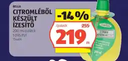 ALDI Bella citromlé ízesítő ajánlat