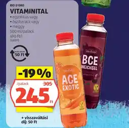ALDI Rio D'oro vitaminital ajánlat