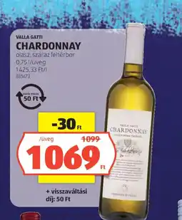 ALDI Valla Gatti Chardonnay ajánlat