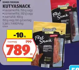 ALDI Romeo Premium kutyasnack ajánlat