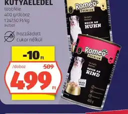 ALDI Romeo kutyaeledel ajánlat