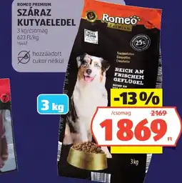 ALDI Romeo Premium száraz kutyaeledel ajánlat