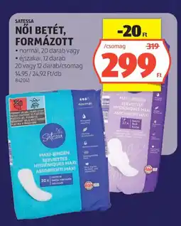 ALDI Satessa női betét, formázott ajánlat