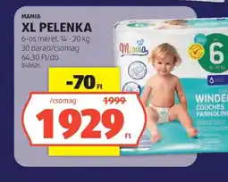 ALDI Mamia XL pelenka ajánlat