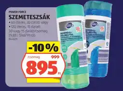 ALDI Power Force szemeteszsák ajánlat