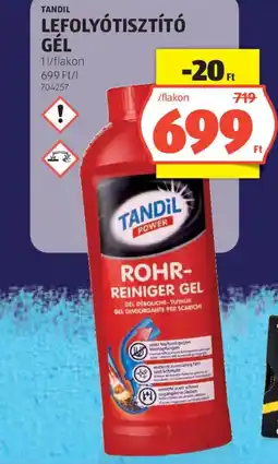 ALDI Tandil lefolyótisztító gél ajánlat