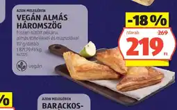 ALDI Vegán almás háromszög ajánlat