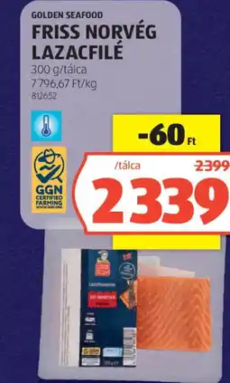 ALDI Friss norvég lazacfilé ajánlat