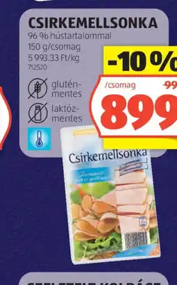 ALDI Csirkemellsonka ajánlat