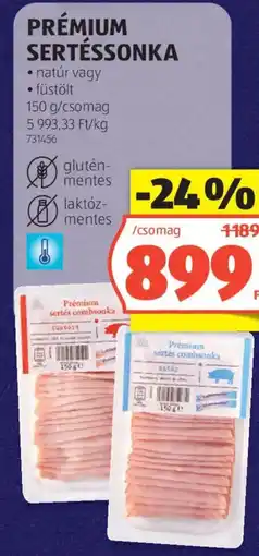 ALDI Prémium sertéssonka ajánlat