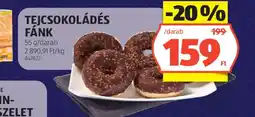 ALDI Tejcsokoládés fánk ajánlat