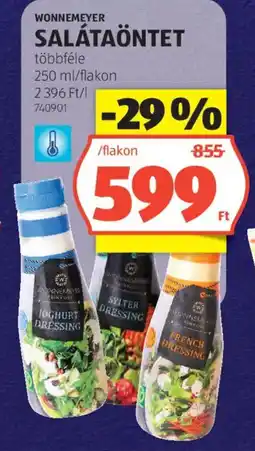 ALDI Wonnemeyer Salátaöntet ajánlat