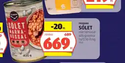 ALDI Primana Sólet marhahússal ajánlat