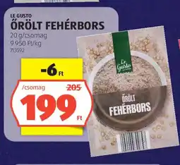 ALDI Le Gusto Őrölt fehérbors ajánlat