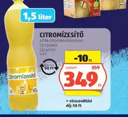 ALDI Citromízesítő ajánlat