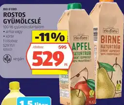 ALDI Rio D'oro Rostos gyümölcslé ajánlat