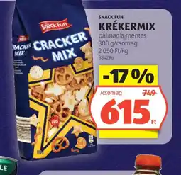 ALDI Snack Fun Krékermix ajánlat