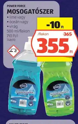 ALDI Power Force mosogatószer ajánlat