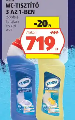 ALDI Tandil WC-tisztító ajánlat