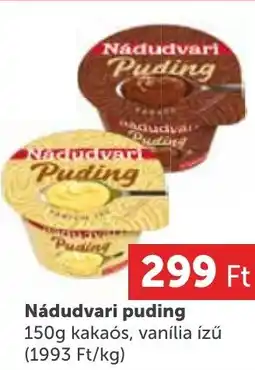 PRIVÁT Nádudvari puding ajánlat