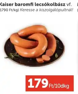 PRIVÁT Kaiser baromfi lecsókolbász ajánlat