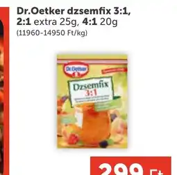 PRIVÁT Dr. Oetker dzsemfix ajánlat