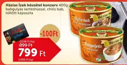 PRIVÁT Házias Ízek készétel konzerv ajánlat