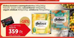 PRIVÁT Globus konzerv ajánlat