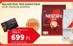 PRIVÁT Nescafe 2in1, 3in1 instant kávé ajánlat