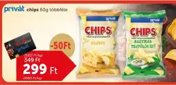 PRIVÁT Privát chips ajánlat