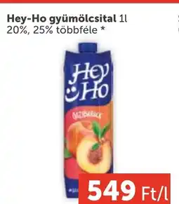 PRIVÁT Hey-Ho gyümölcsital ajánlat