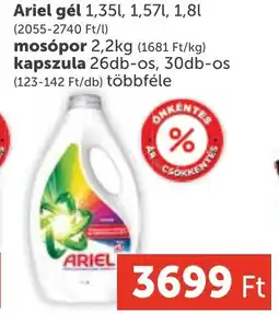 PRIVÁT Ariel mosószer ajánlat