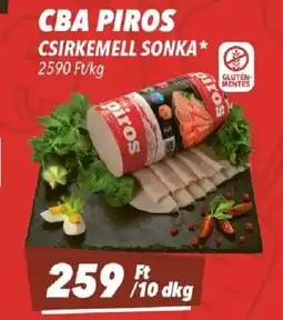 CBA CBA Piros csirkemell sonka ajánlat