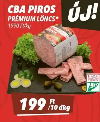 CBA CBA Piros prémium löncs ajánlat