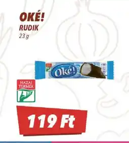 CBA OKÉ! Rudik ajánlat