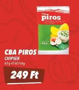 CBA CBA Piros chipsek ajánlat