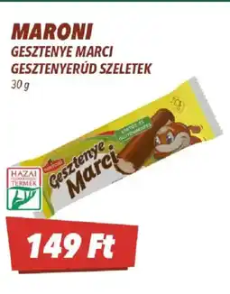 CBA Maroni Gesztenye Marci gesztenyerúd szeletek ajánlat