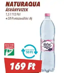 CBA Naturaqua ásványvizek ajánlat
