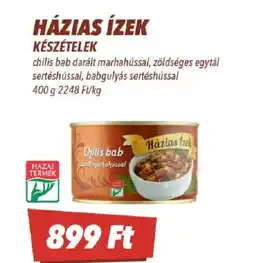 CBA Házias Ízek készételek ajánlat