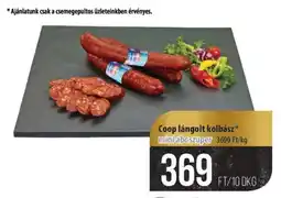 Coop Coop lángolt kolbász ajánlat