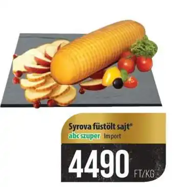 Syrova füstölt sajt
