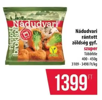 Nádudvari rántott zöldség gyf