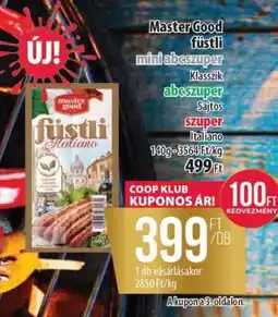Coop MASTER GOOD FÜSTLI ajánlat