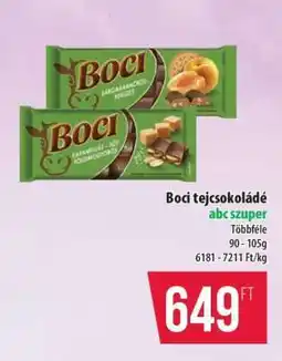 Coop BOCI Tejcsokoládé ajánlat