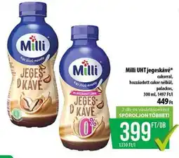 Coop Milli UHT jegeskávé ajánlat