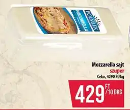 Coop Mozzarella sajt ajánlat